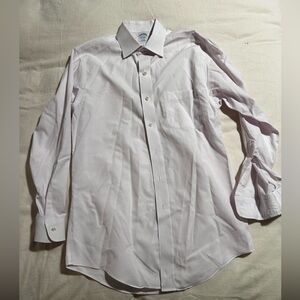 Brooks Brothers Men's Pink Striped Shirt 15-32